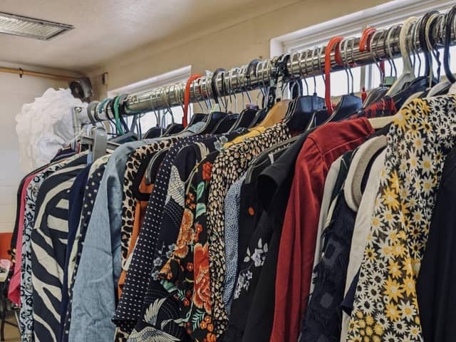 Swapping pre-loved clothes is becoming popular .