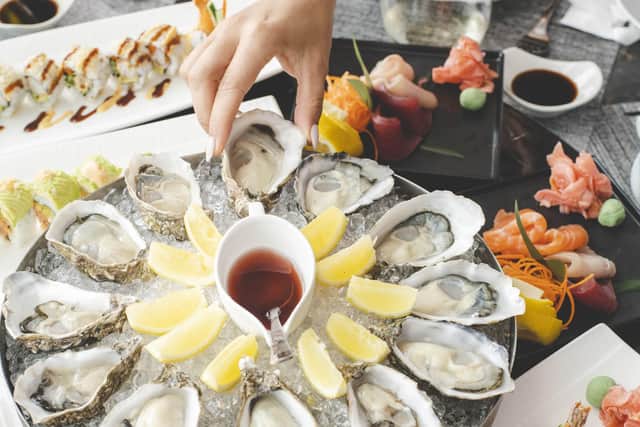 The exquisite seafood at Raw on 5 came calling on our final night. Image: Celebrity Cruises