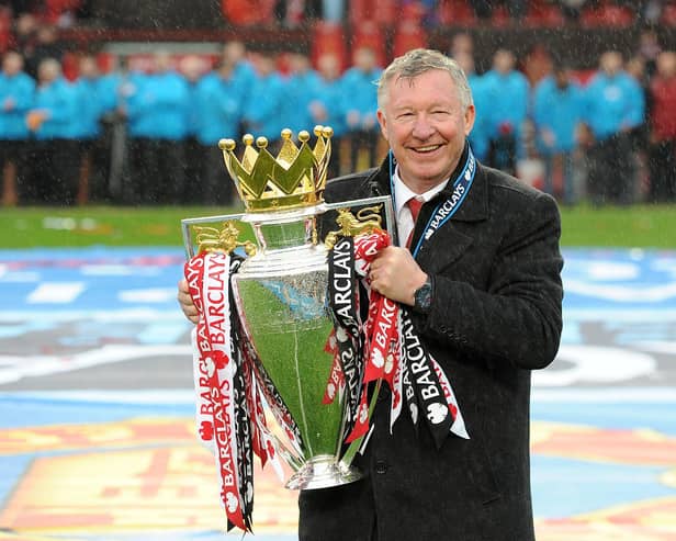 Sir Alex Ferguson guided Manchester United to their last Premier League title - their 20th in the English top flight - in 2013