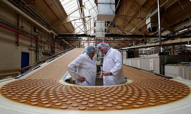 Up to 140 jobs could be lost at the McVitie’s factory in Stockport (Picture: AFP via Getty Images)