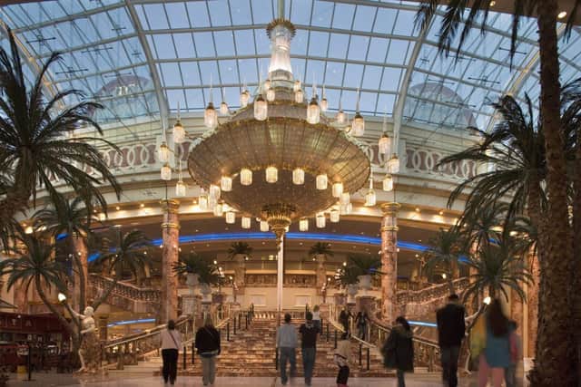 The Trafford Centre is home to   Paradise Island Adventure Golf