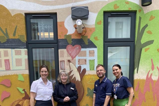 Julia Craig, Gillian Caddy (Taylor Wimpey), Ricky (Oldham Hospital), Karen Casper (NorthCare Charity