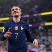 Antoine Griezmann of France looks on during the FIFA World Cup Qatar 2022 Round of 16 match between France and Poland. (Picture: Laurence Griffiths/Getty Images)