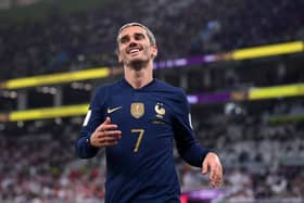 Antoine Griezmann of France looks on during the FIFA World Cup Qatar 2022 Round of 16 match between France and Poland. (Picture: Laurence Griffiths/Getty Images)