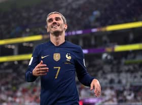 Antoine Griezmann of France looks on during the FIFA World Cup Qatar 2022 Round of 16 match between France and Poland. (Picture: Laurence Griffiths/Getty Images)