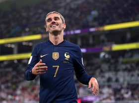 Antoine Griezmann of France looks on during the FIFA World Cup Qatar 2022 Round of 16 match between France and Poland. (Picture: Laurence Griffiths/Getty Images)