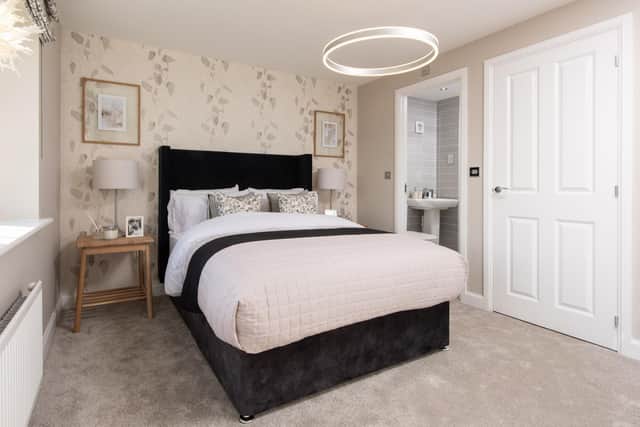 BM - Typical bedroom of a Barratt Homes development in Greater Manchester