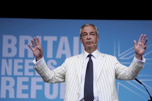 Reform leader Nigel Farage has already sparked controversy in Oldham