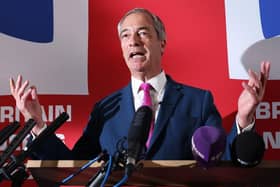 Nigel Farage launches his campaign to be an MP for Reform UK