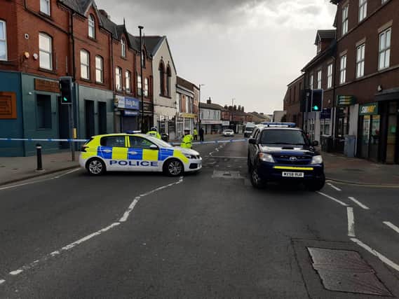 The incident happened on Ormskirk Road in Pemberton, outside Fifteens