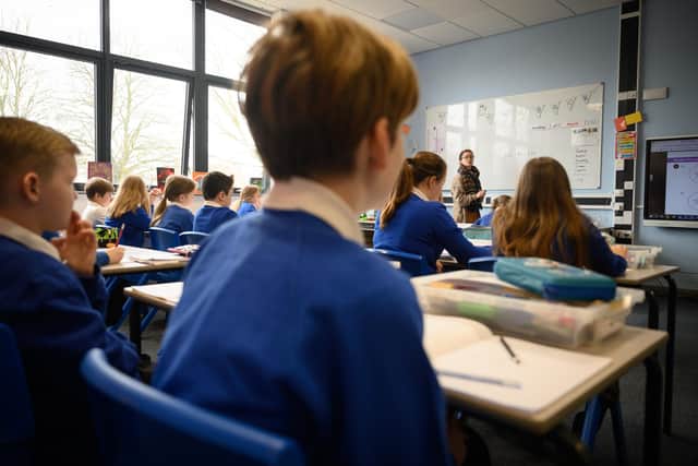 Unions say further mitigations may be needed to curb the spread of the Omicron variant once schools reopen. Picture: Leon Neal/Getty Images