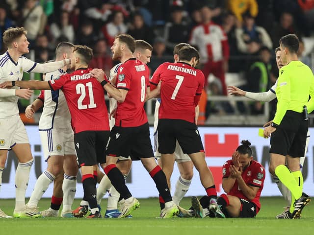 Scott McTominay was critical of Georgia's players in the 2-2 draw against Georgia.