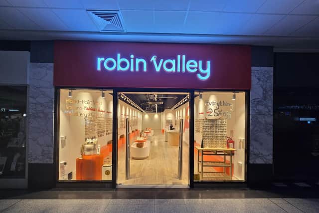 Robin Valley's Arndale Centre store