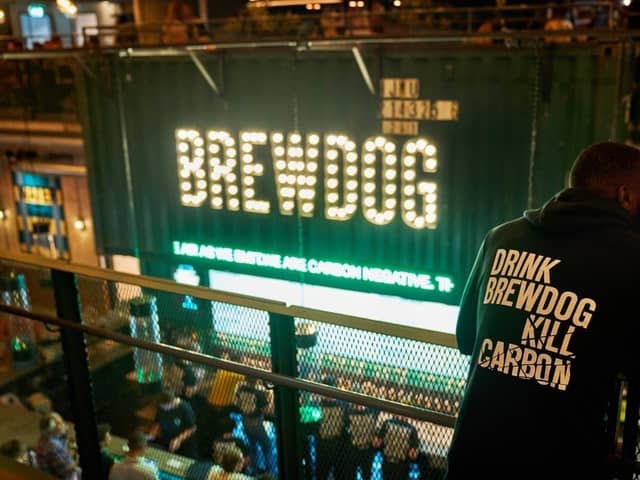 Major bar chain Brewdog 