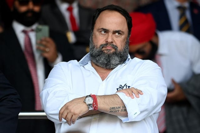 Owner = Evangelos Marinakis — rumoured net worth = £3billion
