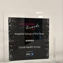Hospital Group of the Year Award.
