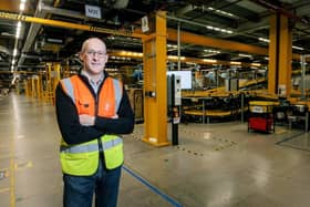 Ian Jackson, General Manager at the Amazon fulfilment centre in Manchester