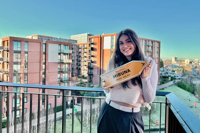 Miruna moves into her new home at Middlewood Locks