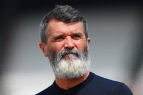 Roy Keane believes Manchester United boss Erik ten Hag could’ve dealt with Cristiano Ronaldo better. Credit: Getty. 