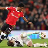 d Diallo in action for Manchester United against BSC Young Boys Credit: Getty Images