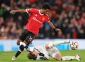 d Diallo in action for Manchester United against BSC Young Boys Credit: Getty Images