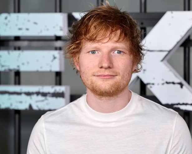 Ed Sheeran. (Photo by Jamie McCarthy/Getty Images)