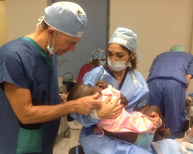 Duncan Bannatyne on a previous Operation Smile mission