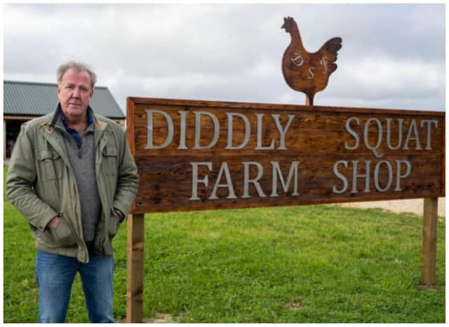 Jeremy Clarkson has opened a restaurant at his Diddly Squat farm.