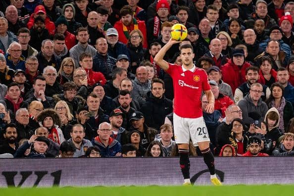 Manchester United defender Diogo Dalot.  