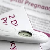 A pregnancy test kit indicating pregnancy. PA Photo. Picture date: Friday January 17, 2020. Photo credit should read: Gareth Fuller/PA Wire