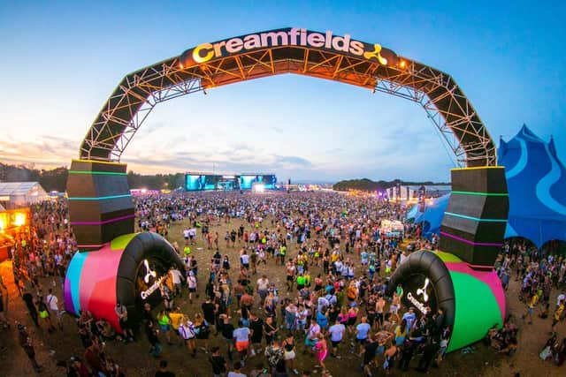 The Cheshire festival is usually attended by around 80,000 people from across the UK and abroad (Creamfields/Geoffrey Hubbel)