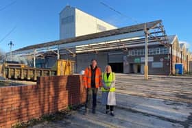 Mick Stephens of Edmund A Stephens and Ruth Kirby of NatWest