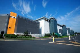 The Amazon fulfilment centre in Manchester