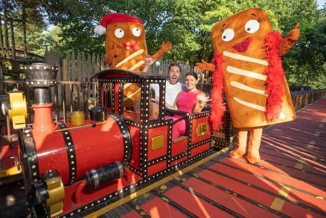 LadBaby are joined by Greg and Gloria on The Wonderland Express