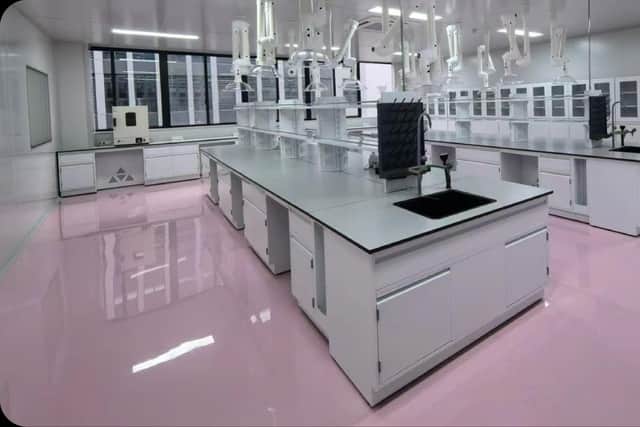 Inside the new 24,500 sqm state of the art factory