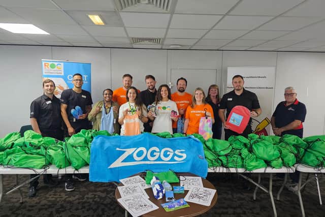 Swimwear and swim equipment supplier Zoggs supported the event