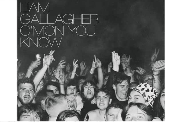 The album artwork for Liam Gallagher's new album 'C'MON YOU KNOW'.