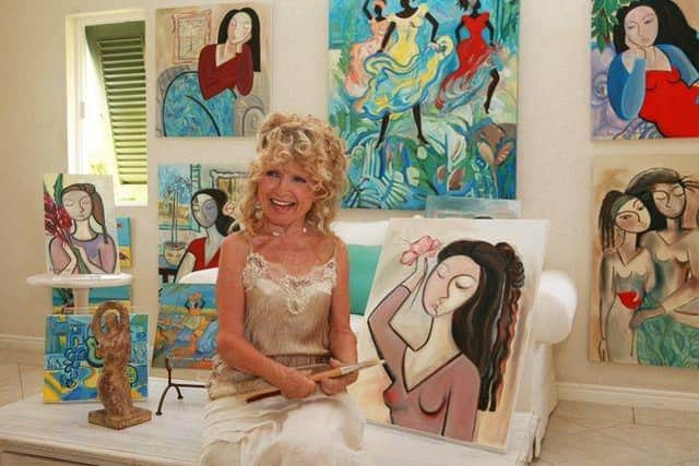 Janice Sylvia Brock in her studio i