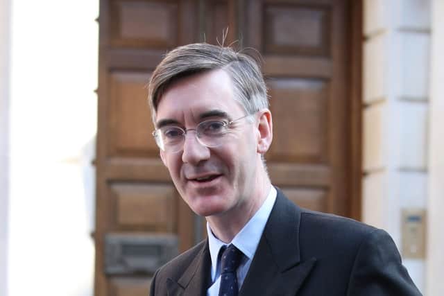 Jacob Rees-Mogg in Westminster, London, after the European Council in Brussels agreed to a second extension to the Brexit process. PRESS ASSOCIATION Photo. Picture date: Thursday April 11, 2019. See PA story POLITICS Brexit. Photo credit should read: Yui Mok/PA Wire
