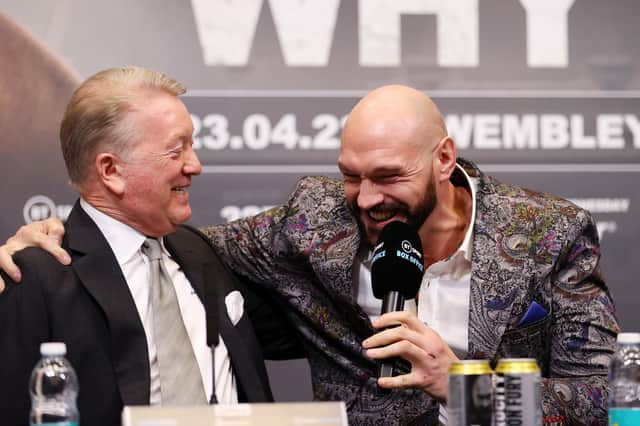 Tyson Fury will decide whether or not to fight this summer helped by his promoter, Frank Warren