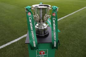 Manchester City and Manchester United will enter the League Cup in the third round. Credit: Getty. 