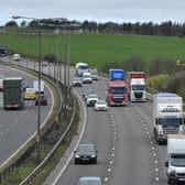 The M6 south of Wigan is expected to be a traffic hotspot over Christmas. 
