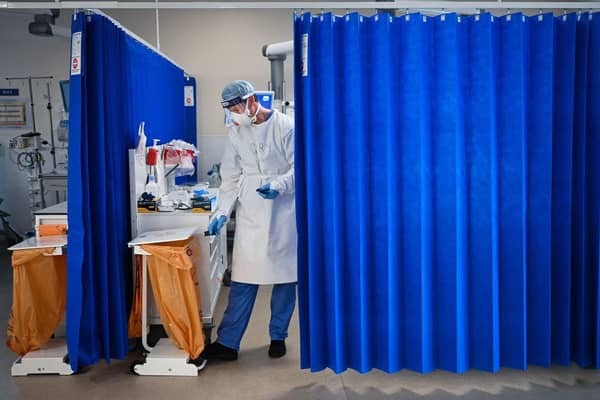 Hospitals are seeing rises in Covid patients again. Photo by Jeff J Mitchell/Getty Images