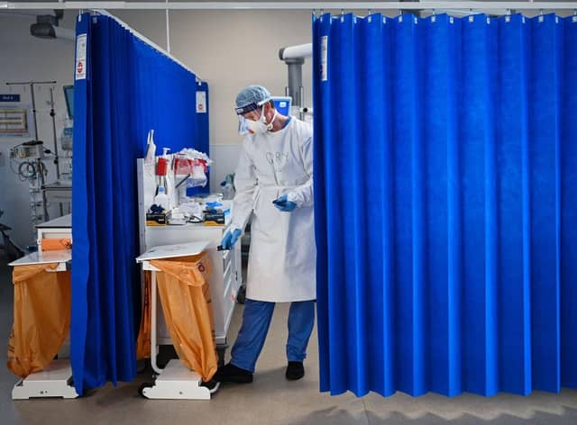 Hospitals are seeing rises in Covid patients again. Photo by Jeff J Mitchell/Getty Images