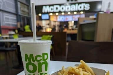 McDonald's - Northampton Motorway Service Area South M1 Southbound Junction 15A - has a 3.6 rating out of 413 reviews.