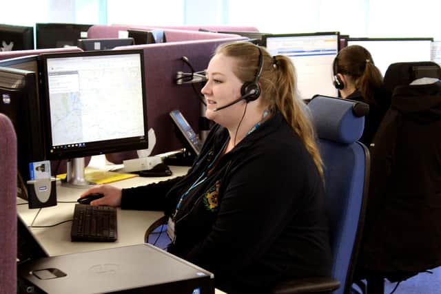 An NHS 111 call handler Picture: NHS