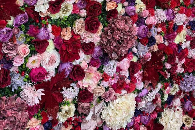 Prestige Flowers' display at Trafford Palazzo