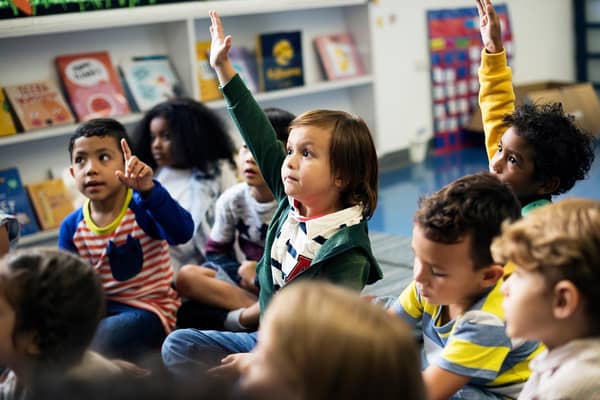 Children in a class