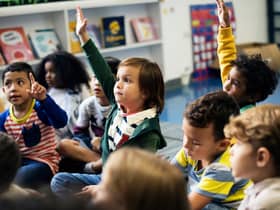 Children in a class