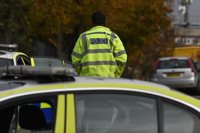 Detail of a Police officer